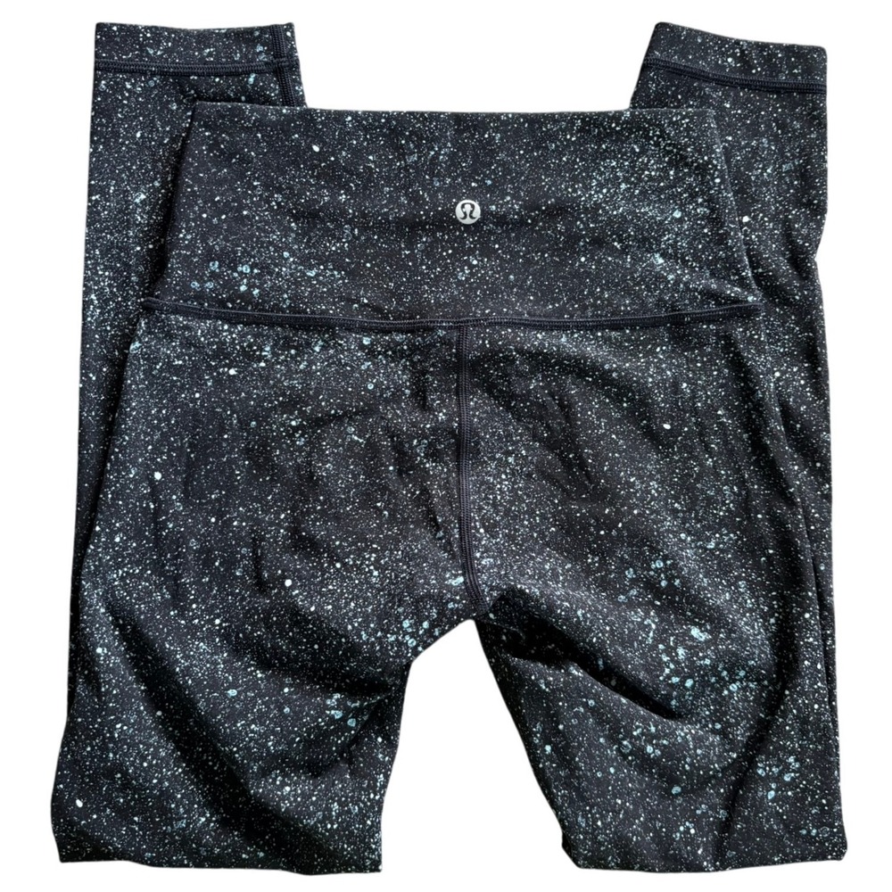 Lululemon Wunder Under 7/8 Leggings Sz 4 Mineralize Multi Full-On Luxtreme‎